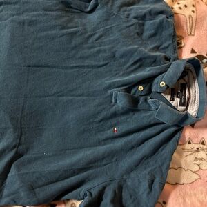 Tommy Hilfiger Teal Polo Shirt